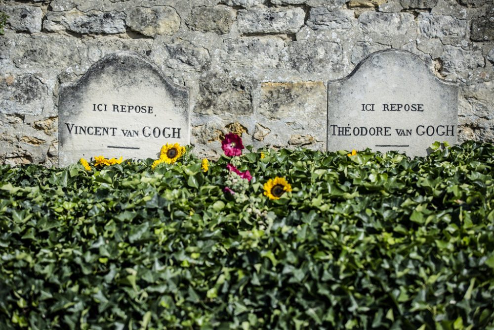 Vincent van Gogh und sein Bruder Theo sind in Auvers-sur-Oise begraben