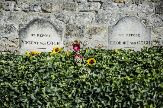 Vincent van Gogh und sein Bruder Theo sind in Auvers-sur-Oise begraben