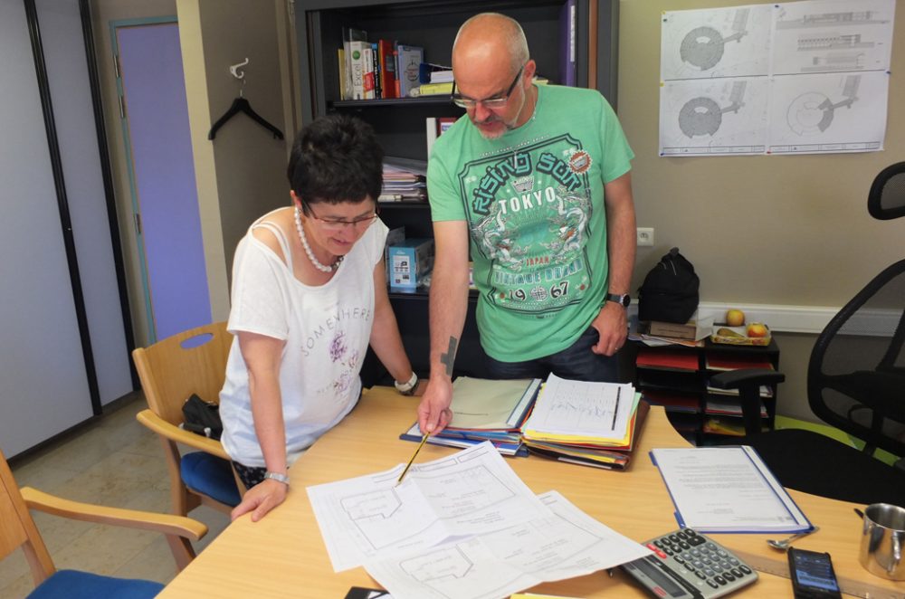 Vivias-Direktor Luc Wampach (r.) und die diensttuende Präsidentin Monika Bastin-Veithen