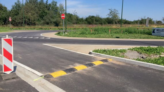 Baraque Michel: Zusätzliche Entschärfung der Verkehrssituation durch Bodenschwelle