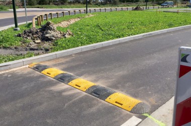 Baraque Michel: Zusätzliche Entschärfung der Verkehrssituation durch Bodenschwelle