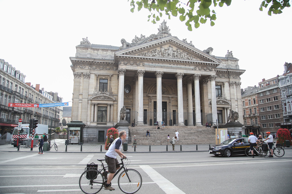 Die Börse in Brüssel (Archivbild: Bruno Fahy/Belga)