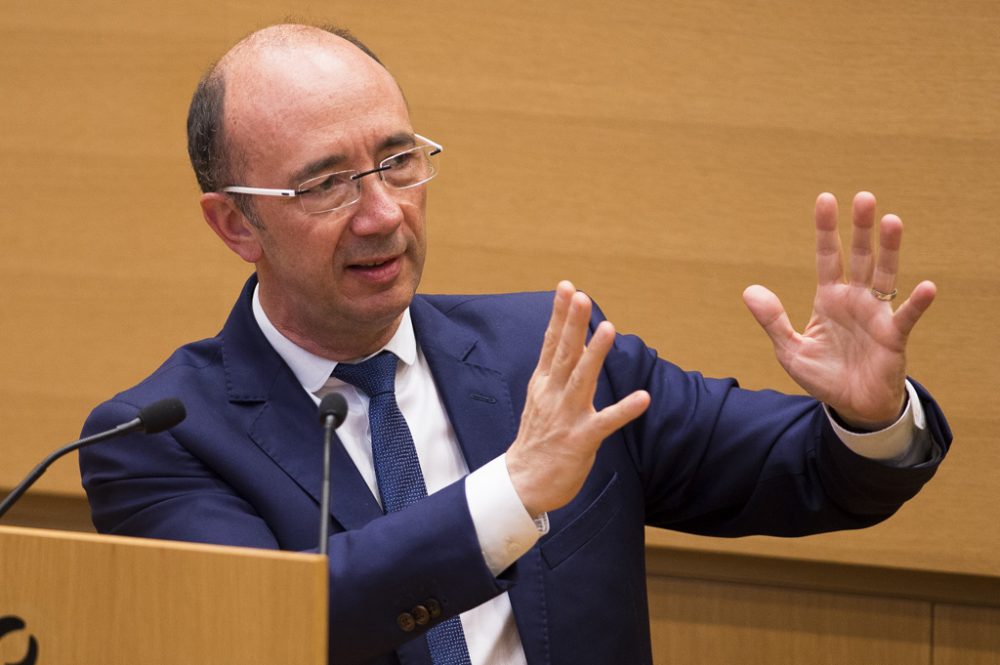 Rudy Demotte im Parlament von Namur