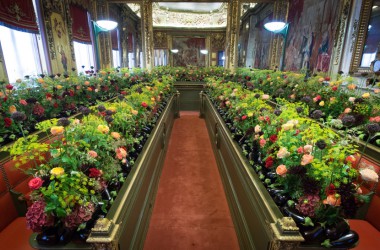 Kein Blumenteppich, dafür aber Flowertime 2015 in Brüssel