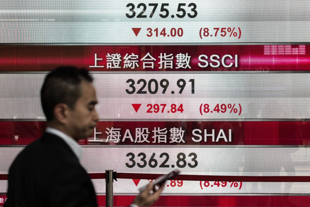 Börsenbeben dauert an - Bild aus Hongkong