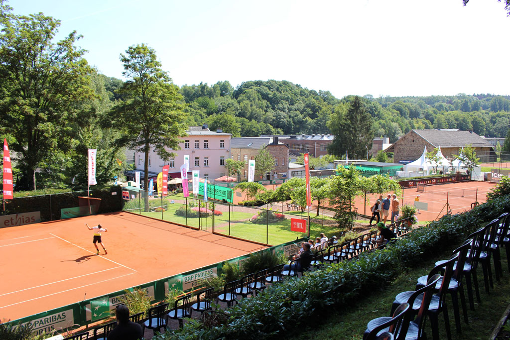 KTC-Tennisanlage in Eupen (Bild: KTC Eupen)