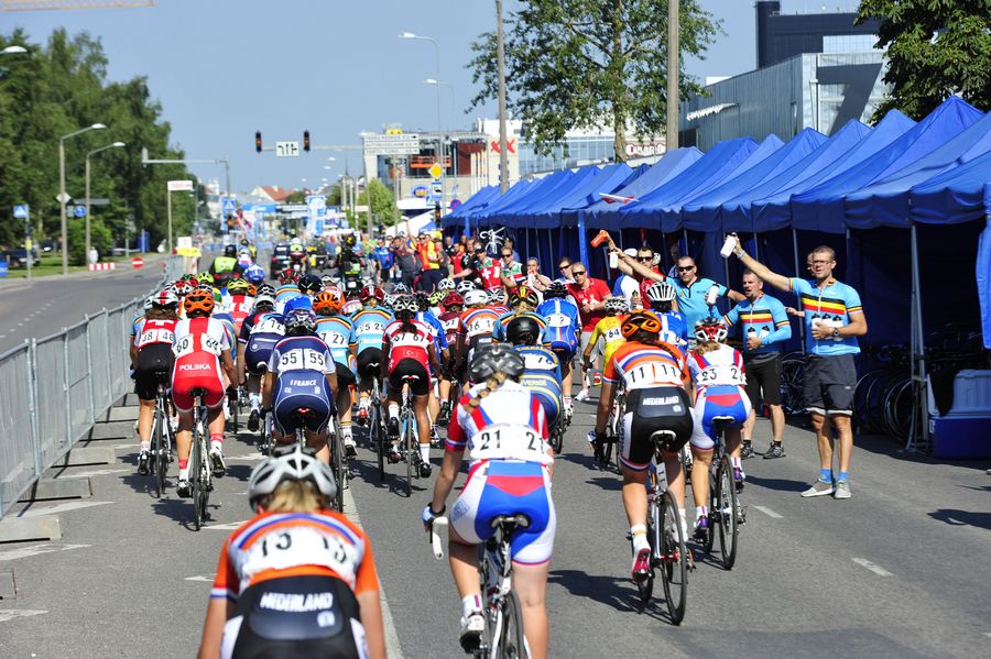 Straßenrennen bei der Junior-EM in Tartu/Estland