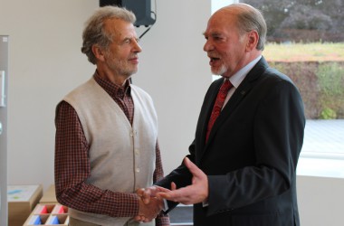 Heinz Jussen erhält den Europäischen Sozialpreis 2015