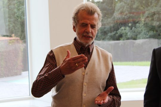 Heinz Jussen erhält den Europäischen Sozialpreis 2015