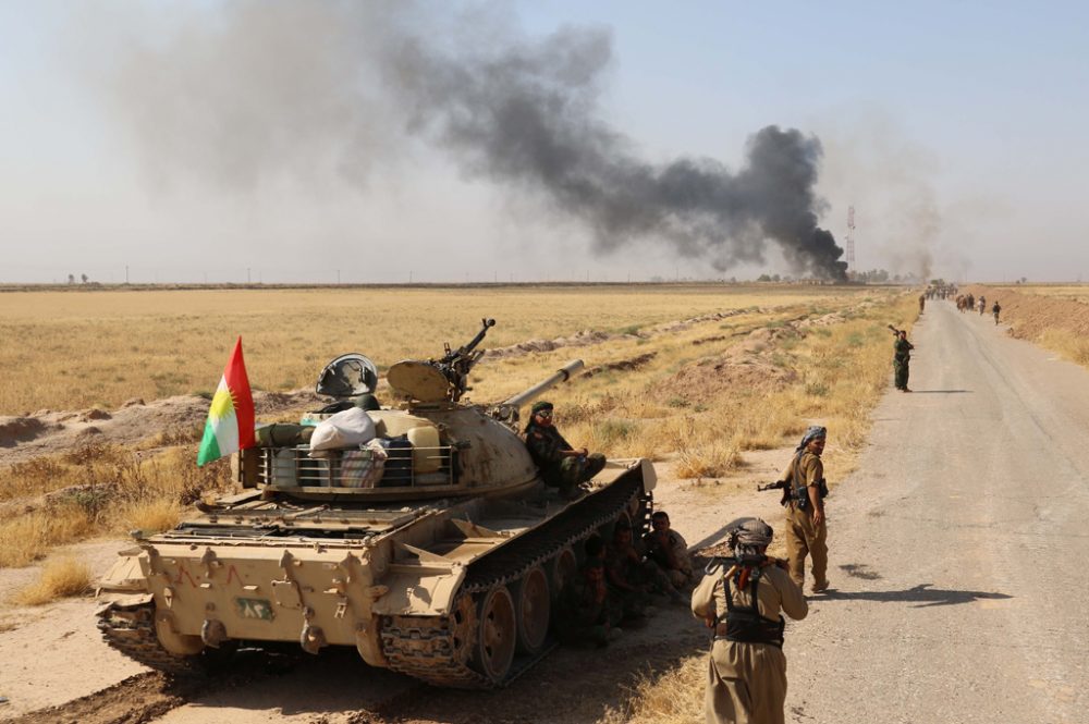 Kurdische Kämpfer