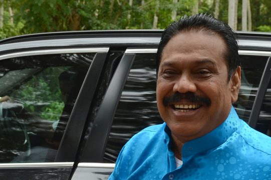 Sri Lankas langjähriger Präsident Mahinda Rajapaksa