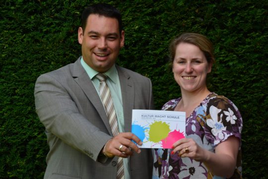 Vorstellung "Kultur macht Schule" 2015/2016 - Harald Mollers und Isabelle Weykmans