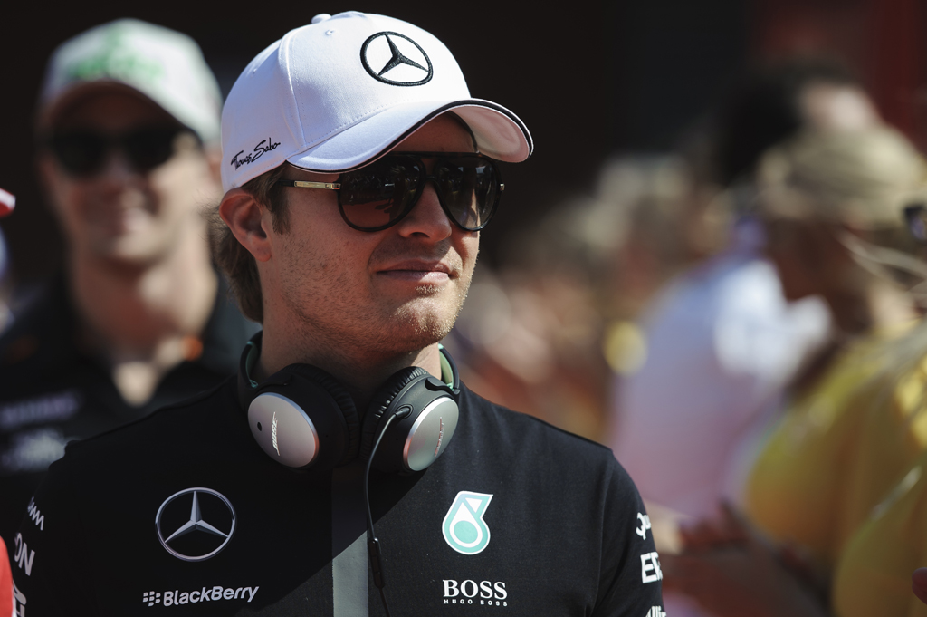 Nico Rosberg ist Papa! (Bild vom 23.8. beim Rennen von Spa-Francorchamps)