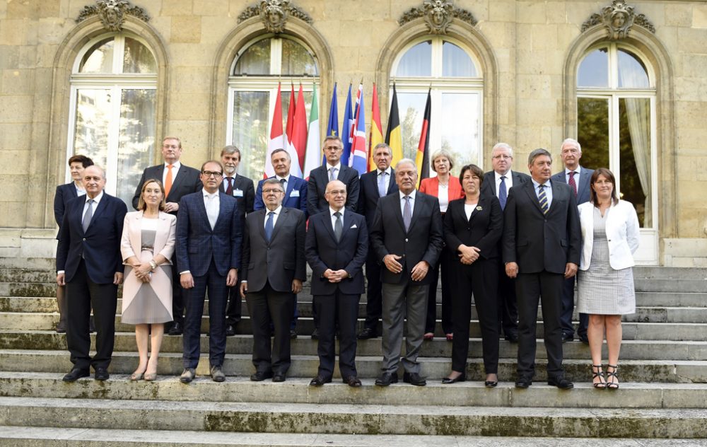 Treffen der Innen- und Verkehrsminister in Paris