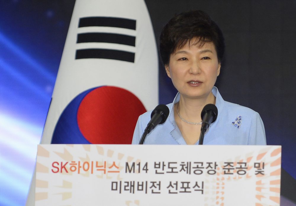 Südkoreas Präsidentin Park Geun Hye