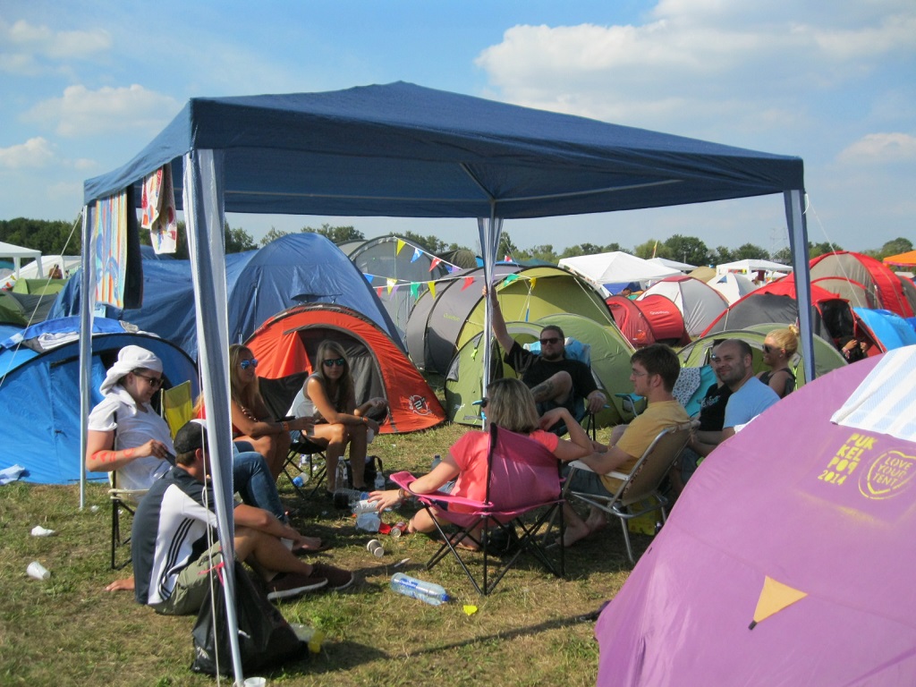 Pukkelpop 2015: Ostbelgier auf Camping B