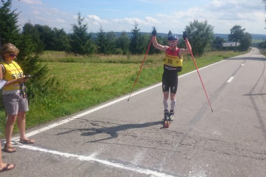 Thorsten Langer Belgischer Meister im Rollerski