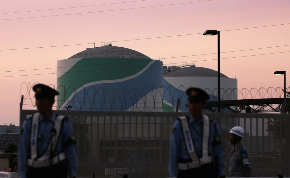 Atomkraftwerk Sendai im Südwesten Japans