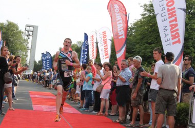 Promotriathlon in Eupen (1.8.): Der Niederländer Sven Strijk wurde Sieger