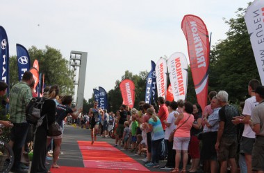 Promotriathlon in Eupen (1.8.):  Der Niederländer Sven Strijk wurde Sieger