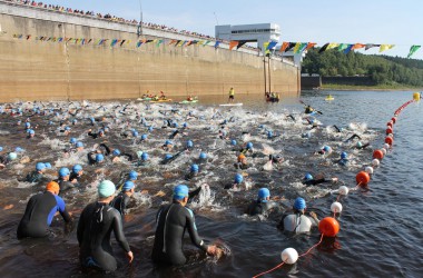 Archivbild: 31. Auflage des Eupener Triathlons 2015