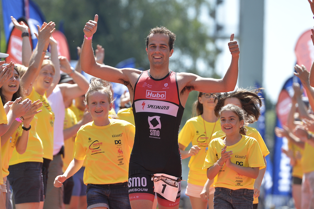 Willem Brems aus Leuven siegt bei Eupener Triathlon