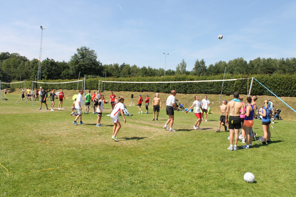 Archivbild 2015: Open-Air-Volleyballturnier von Sporat Eupen-Kettenis auf Schönefeld