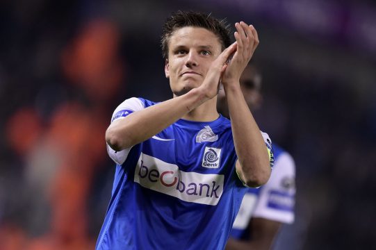Jelle Vossen beim Spiel Genk vs. Club Brügge im Mai 2014