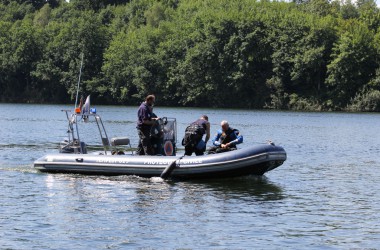 Suchaktion am Bütgenbacher See