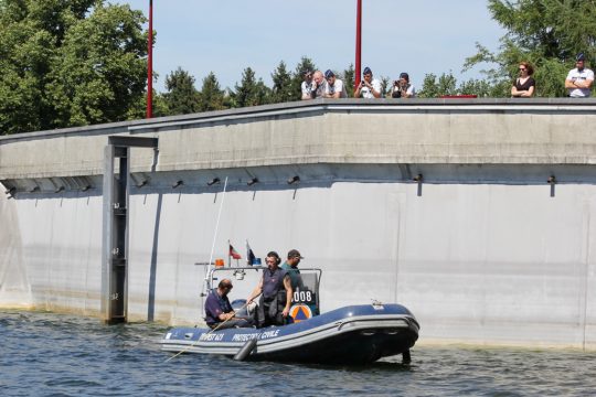 Suchaktion am Bütgenbacher See