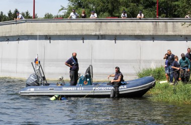 Suchaktion am Bütgenbacher See