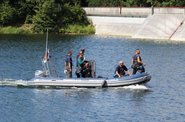 Suchaktion am Bütgenbacher See