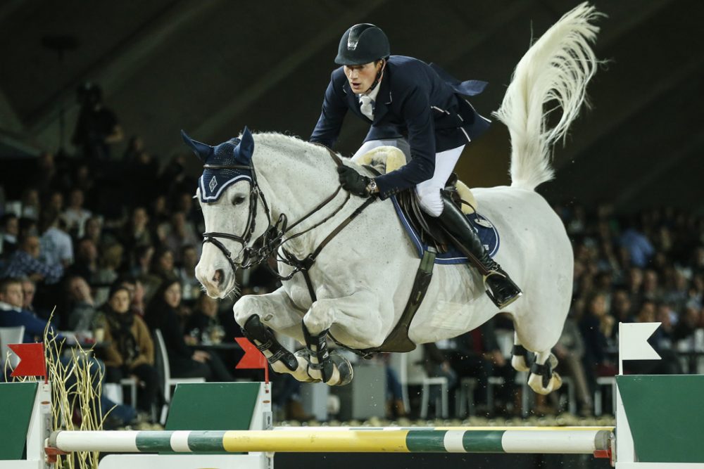 Der deutsche Springreiter Daniel Deußer in Mechelen (Archivbild: Thierry Roge/Belga)