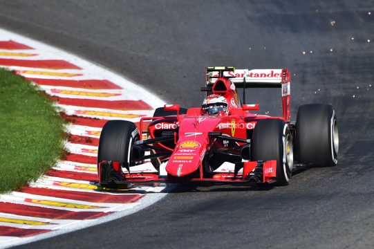 Kimi Räikkönen beim GP von Belgien in Spa