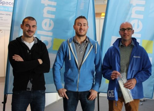 Talentum DG: Das Organisationsteam David Schmitz, Jérôme Wetzels und Guy Adrian