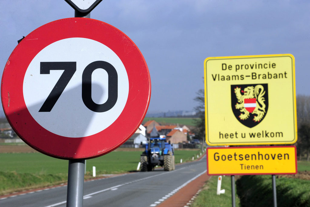 In Flandern wird Tempo 70 außerhalb der Ortschaften zur Pflicht