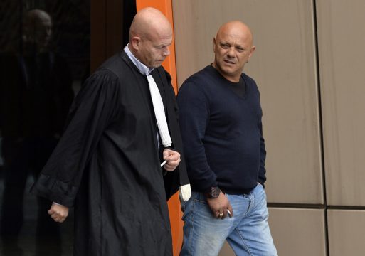 Verteidiger Sven Mary und Raf Aquino am Montag in Hasselt