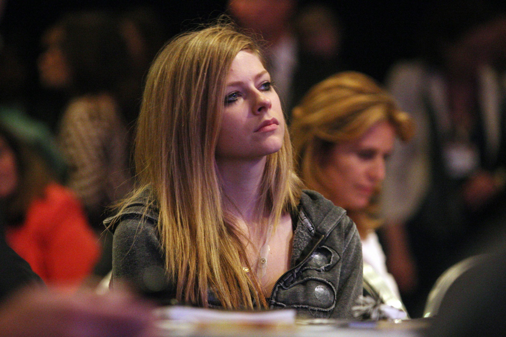 Die kanadische Musikerin Avril Lavigne (Bild vom 22.9.2010)