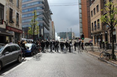 Milchbauerndemo in Brüssel (7.9.)