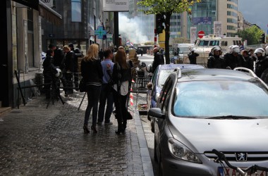 Milchbauerndemo in Brüssel (7.9.)