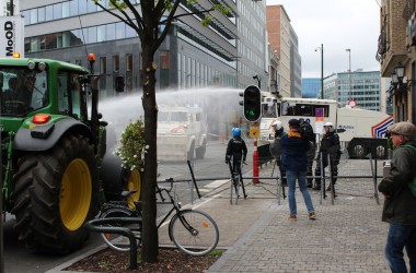 Milchbauerndemo in Brüssel (7.9.)