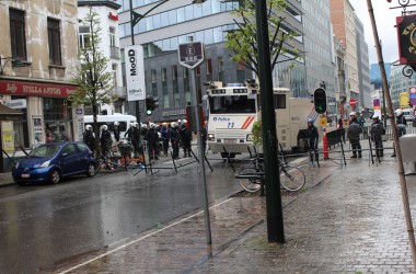 Milchbauerndemo in Brüssel (7.9.)