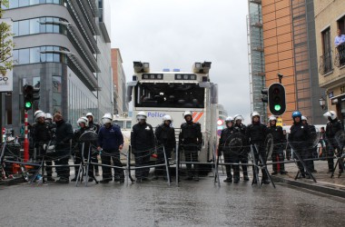 Milchbauerndemo in Brüssel (7.9.)