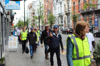 Milchbauerndemo in Brüssel (7.9.)