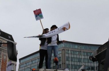 Milchbauerndemo in Brüssel (7.9.)