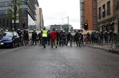 Milchbauerndemo in Brüssel (7.9.)