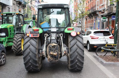 Milchbauerndemo in Brüssel (7.9.)