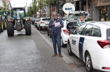 Milchbauerndemo in Brüssel (7.9.)