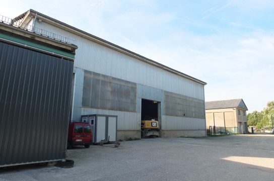 Standort des Ameler Bauhofs mit den alten Markthallen