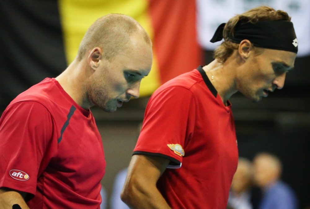 Steve Darcis und Ruben Bemelmans verlieren das Doppel gegen Argentinien